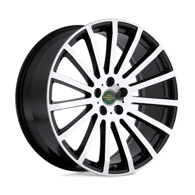 RedBourne DOMINUS 20X9.5 GLOSS BLACK W/ MIRROR CUT FACE