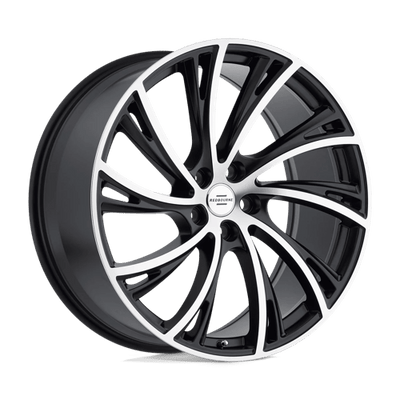 RedBourne NOBLE 22X10 MATTE BLACK W/ MATTE MACHINED FACE