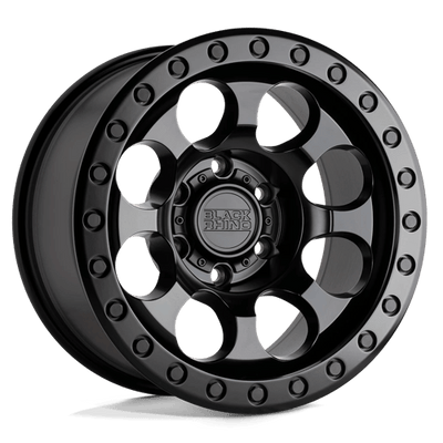 Black Rhino Hard Alloys RIOT 17X8.5 MATTE BLACK
