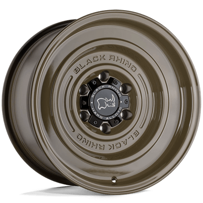 Black Rhino Hard Alloys SOLID 17X9.5 GLOSS ALLIGATOR GREEN