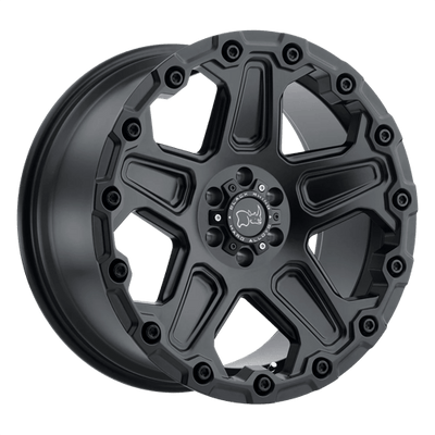 Black Rhino Hard Alloys COG 20X9.5 MATTE BLACK