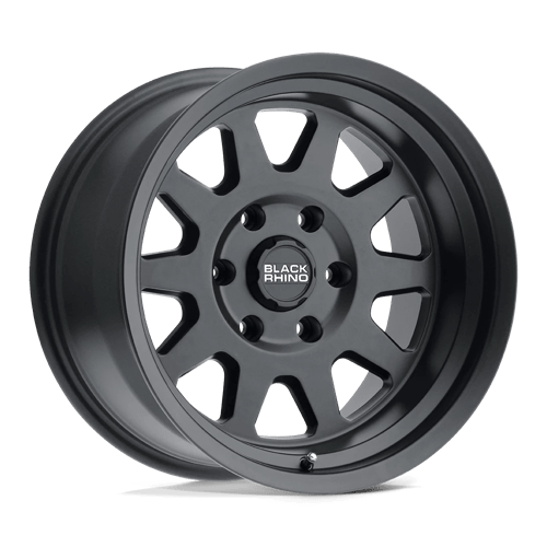 Black Rhino Hard Alloys STADIUM 16X8 MATTE BLACK