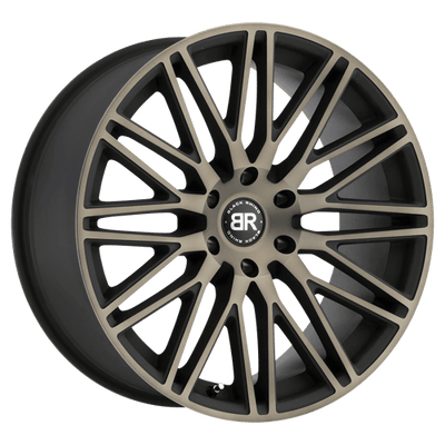 Black Rhino Hard Alloys ZULU 22X10 MATTE BLACK W/ MACHINED FACE & DARK MATTE TINT