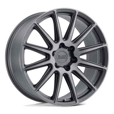 Black Rhino Hard Alloys WAZA 22X10.5 BRUSHED GUNMETAL