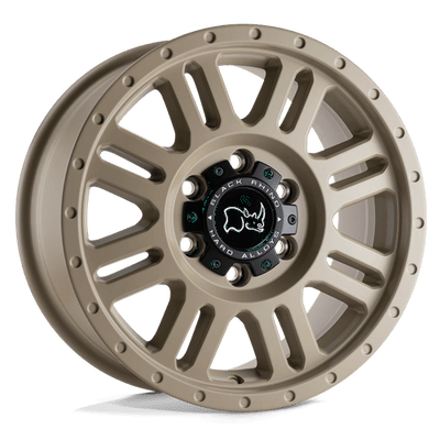 Black Rhino Hard Alloys YELLOWSTONE 16X8 DESERT SAND