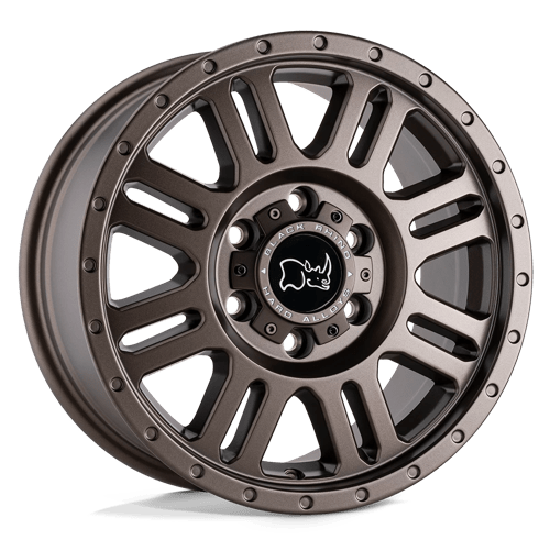 Black Rhino Hard Alloys YELLOWSTONE 17X8 MATTE BRONZE
